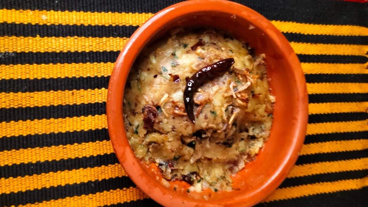 Alu Bhorta
