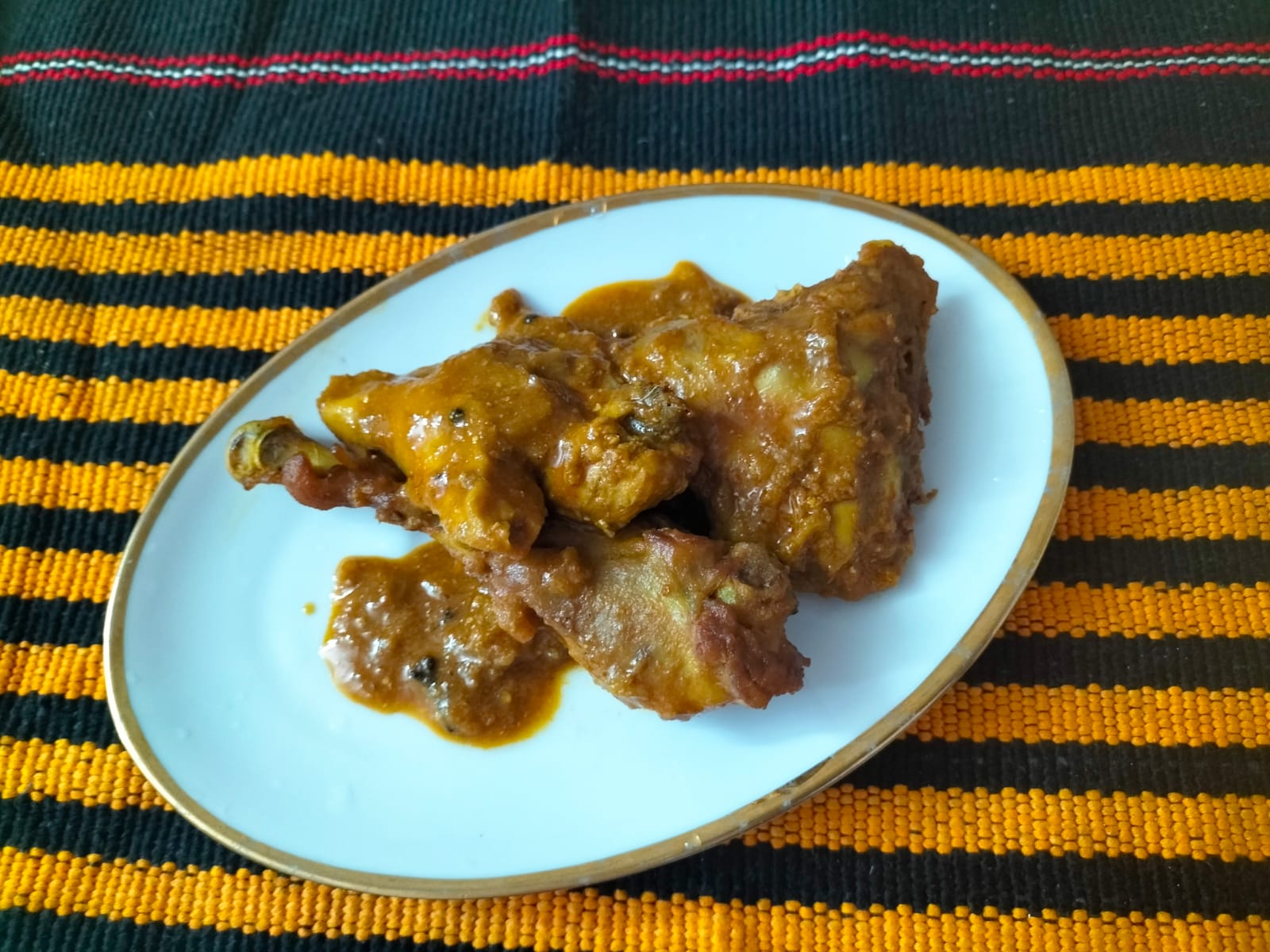 Mustard Chicken (Shorshe Murgi) – Spicy Chicken Curry
