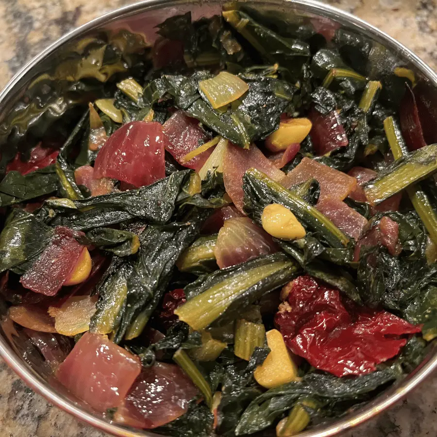 Sauteed Dandelion Greens