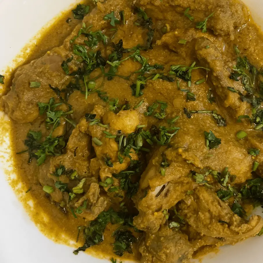 Shorshe Murgi (Mustard Chicken Curry)