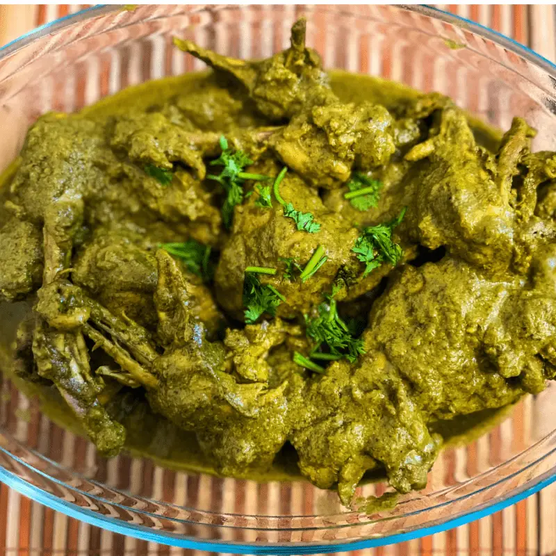 Chicken Hariyal / iDhonia Chicken