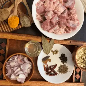 Kata Masala Gosht or Beef Prep