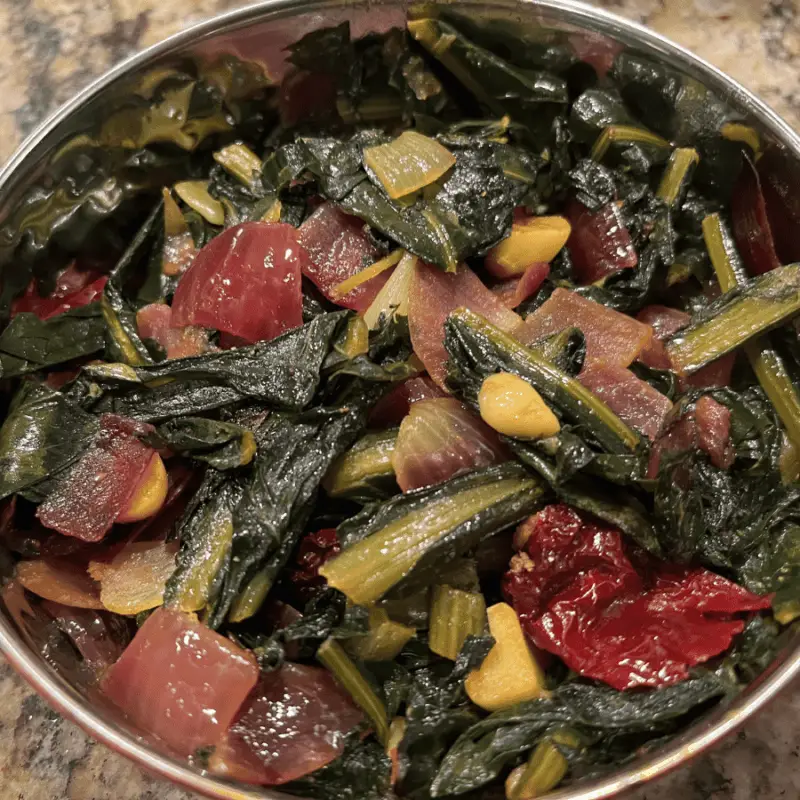 Sauteed Dandelion Greens