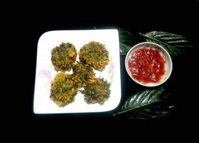 Jackfruit Leaf Fritters by kazi mizanur rahman