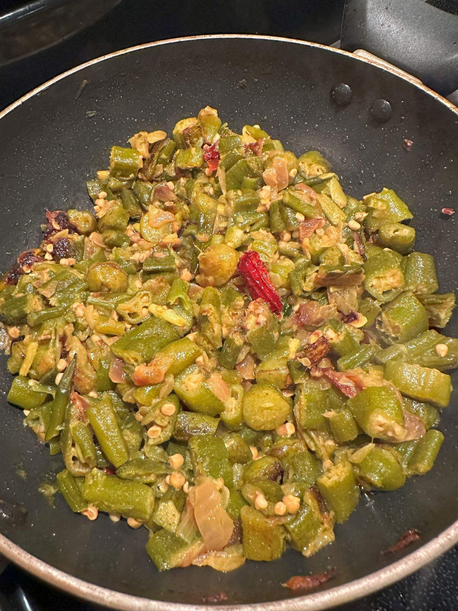 Okra Sauté / Bhaji