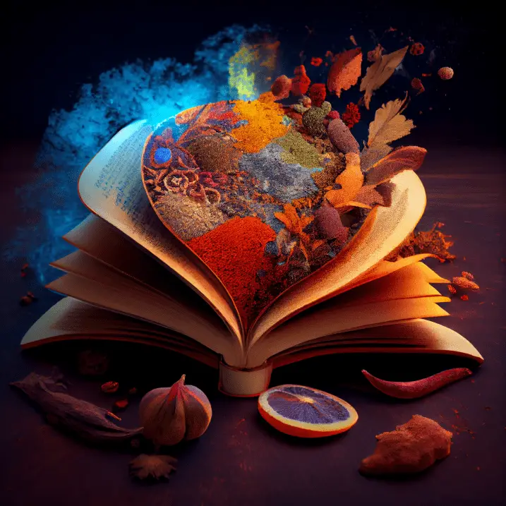 Spices book-about