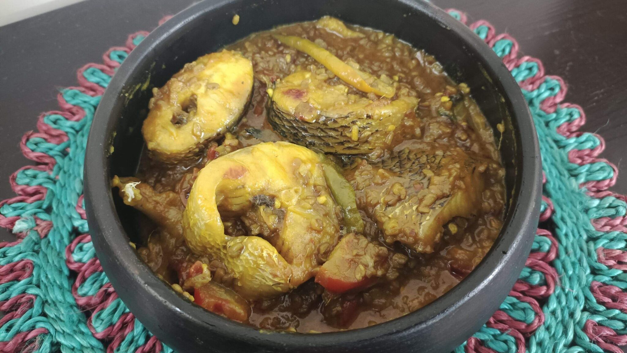 Methi Curry with Fish