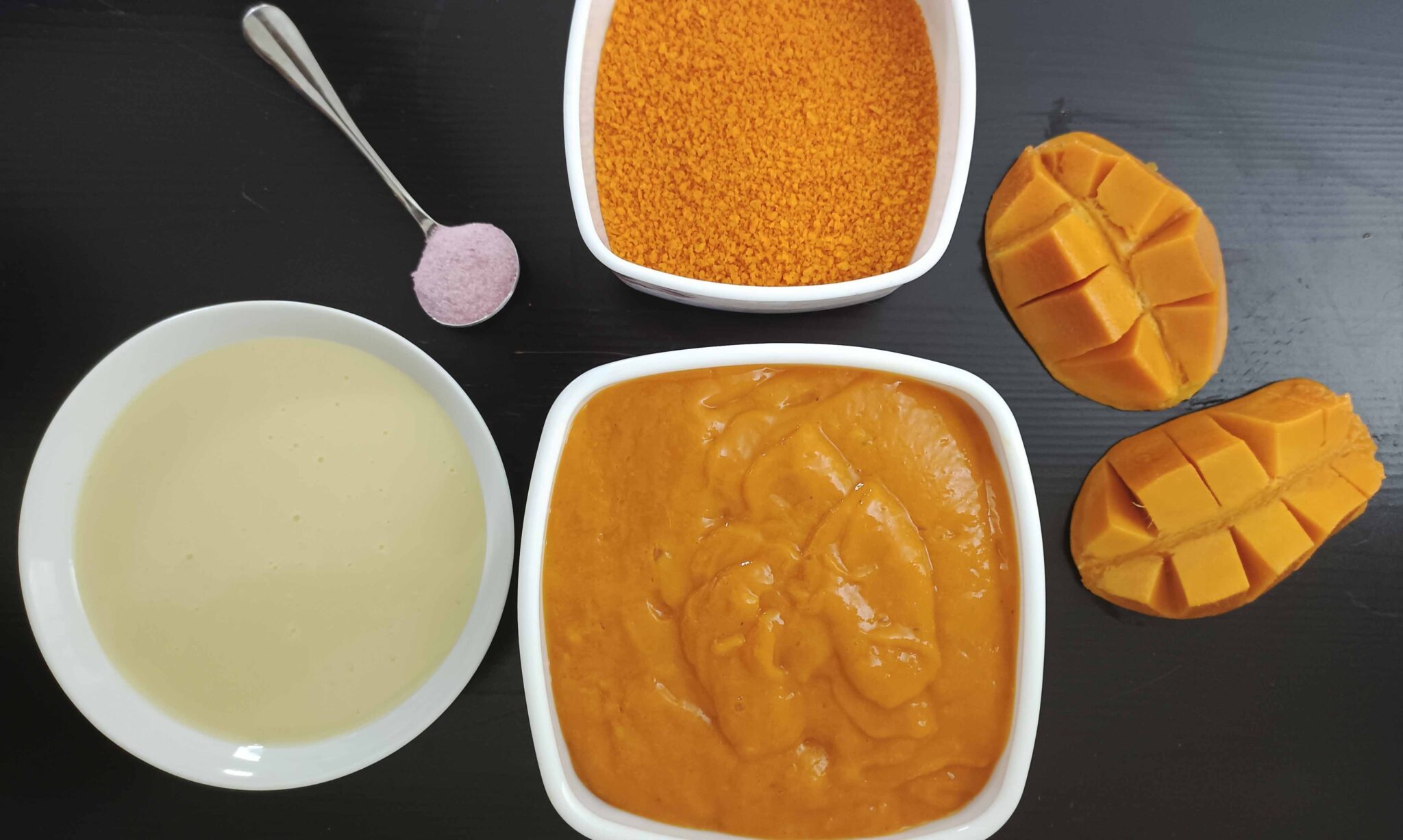 Mango-Pie ingredients