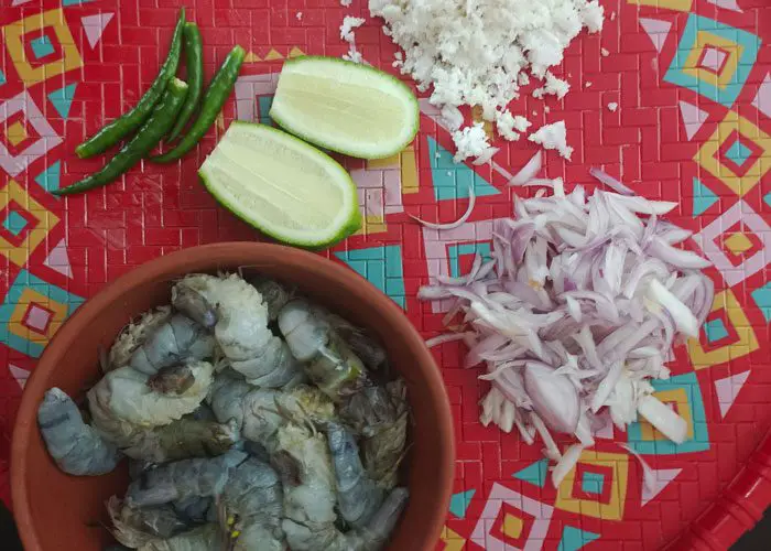 Bhapa-Chingri-Ingredients