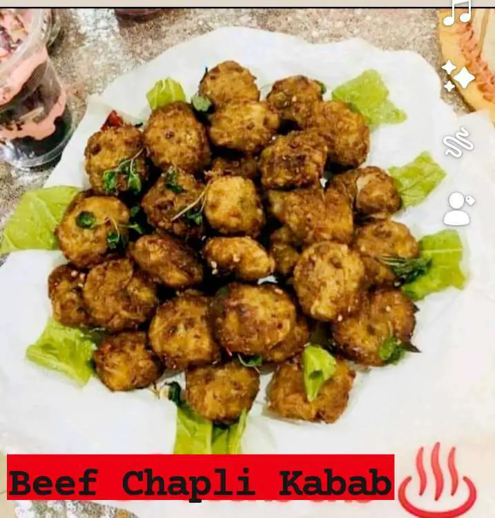 Beef Chapli Kabab