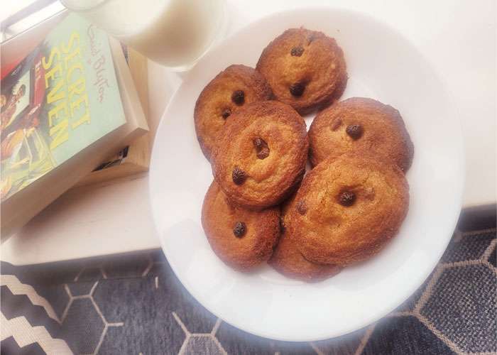 Spiced chocolate chip cookies