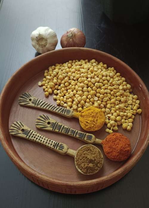 Beef Cholar Dal Curry Ingredients