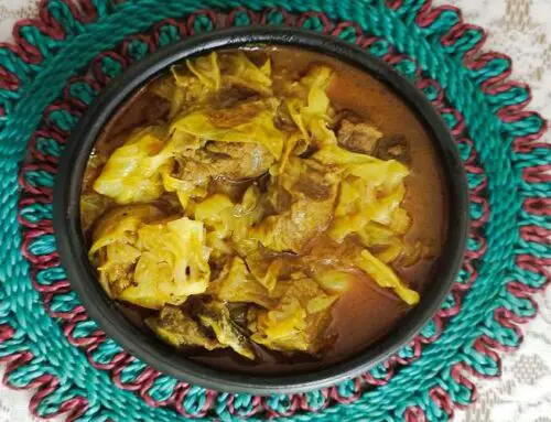 Simple Beef Cabbage Curry