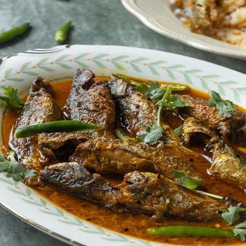 Methi Curry with Fish