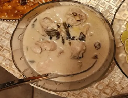 Chicken with Coconut Milk Soup