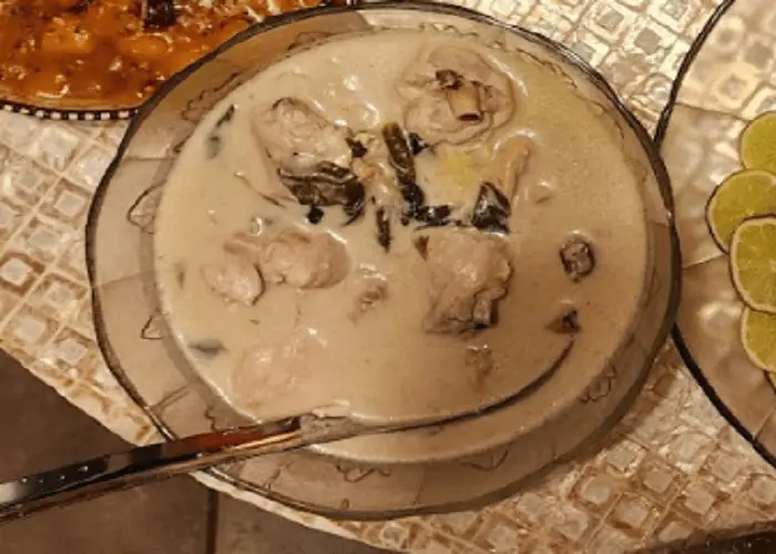 Chicken with Coconut Milk