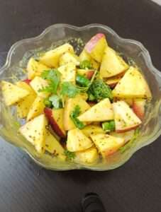 apple chaat