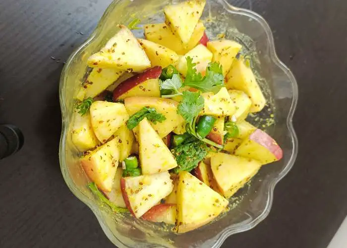 apple chaat