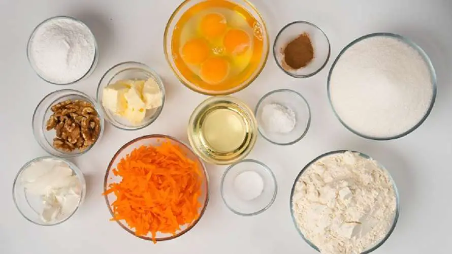 carrot cake ingredients