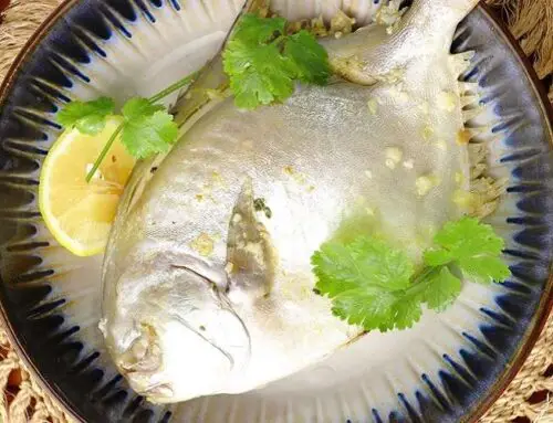 Stuffed Pomfret