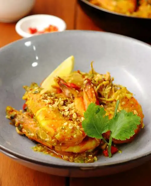 prawn with peanut recipe