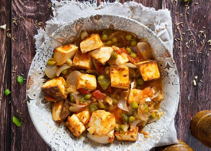 matar paneer