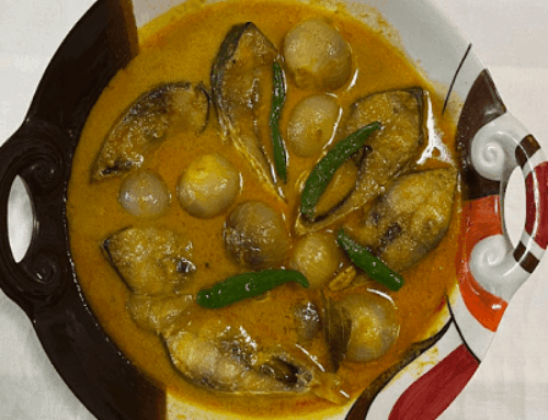 Ilish Mouli or Hilsha in Coconut Milk