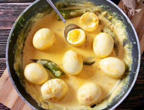 Egg Curry in Coconut Milk/Egg Korma