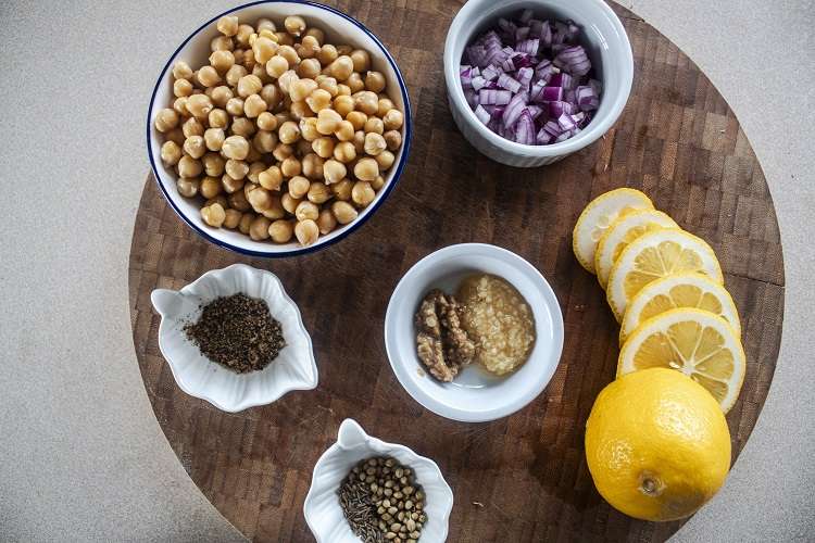 Lemony Chickpeas
