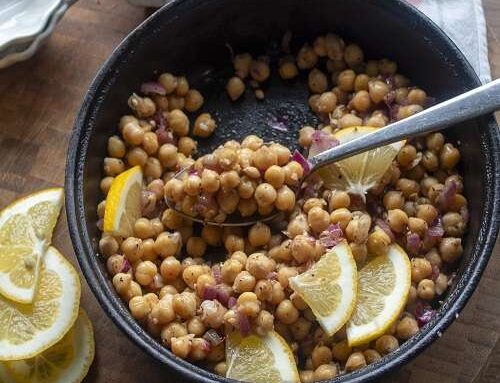 Lemony Chickpeas