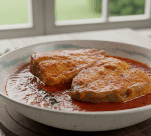 Rice Cooker Pangasius Fish with Capsicum