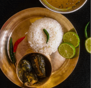  Shing Mach ar bhaat.