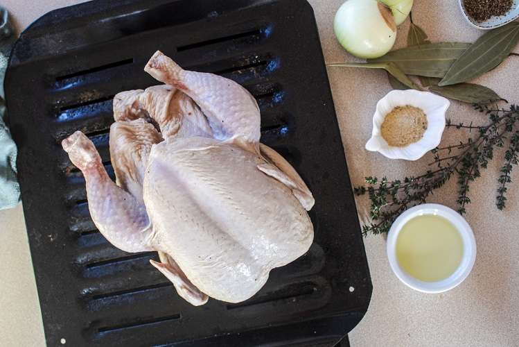 roast chicken ingri