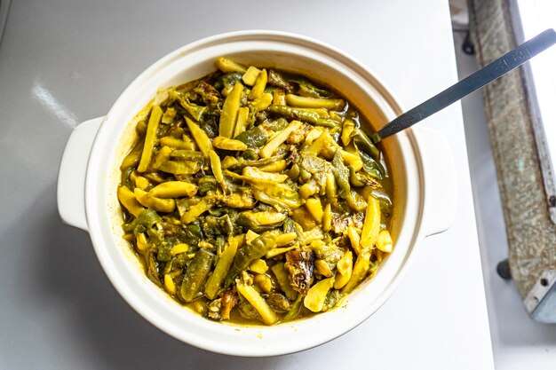 Bou Fish Curry with Vegetables