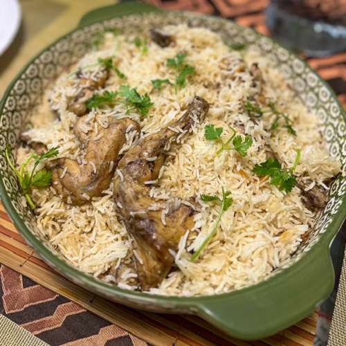 Chicken Pulao (Morog Pulao)