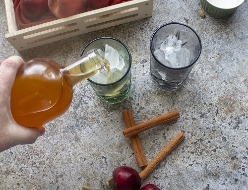 Cinnamon and Cardamom Infused Fruit Iced Tea