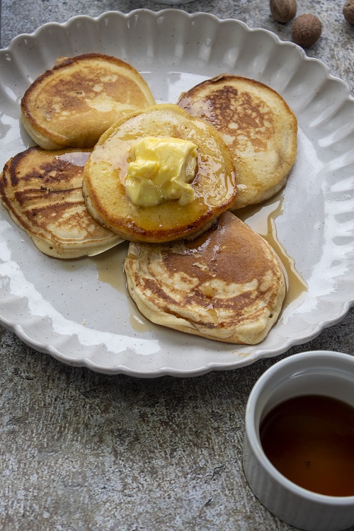Nutmeg and Cinnamon Pancakes