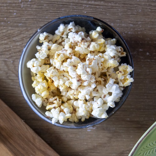 spiced popcorn
