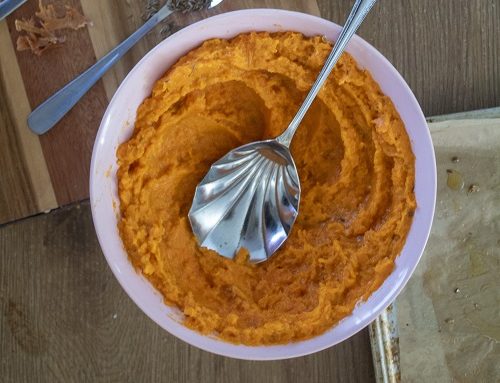 Spiced Sweet Potato Mash