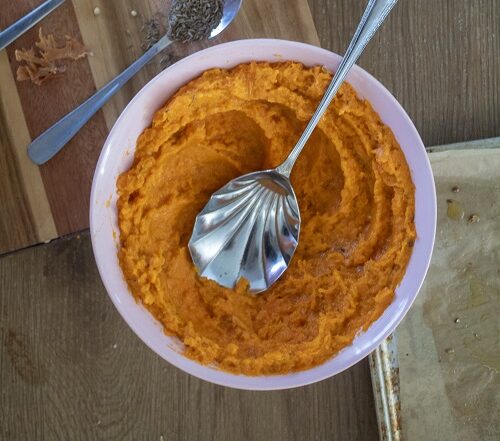 Spiced Sweet Potato Mash 4